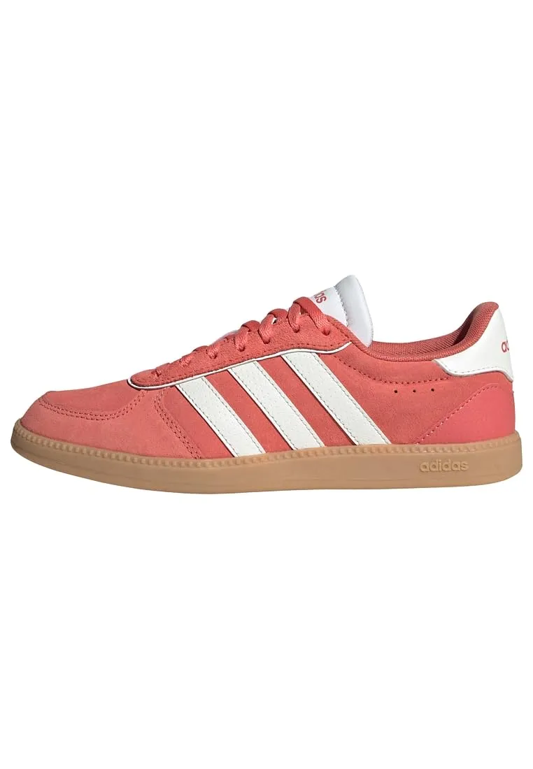adidas Donna BREAKNET Sleek Shoes, preloved Scarlet/Core White/Ftwr White, 39 1/3 EU