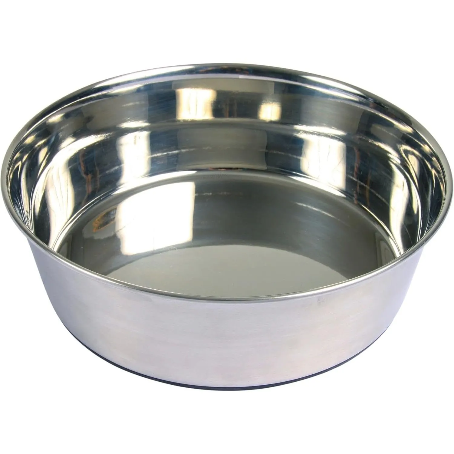 Trixie, Ciotola per Cani in Acciaio Inox con Base in Gomma