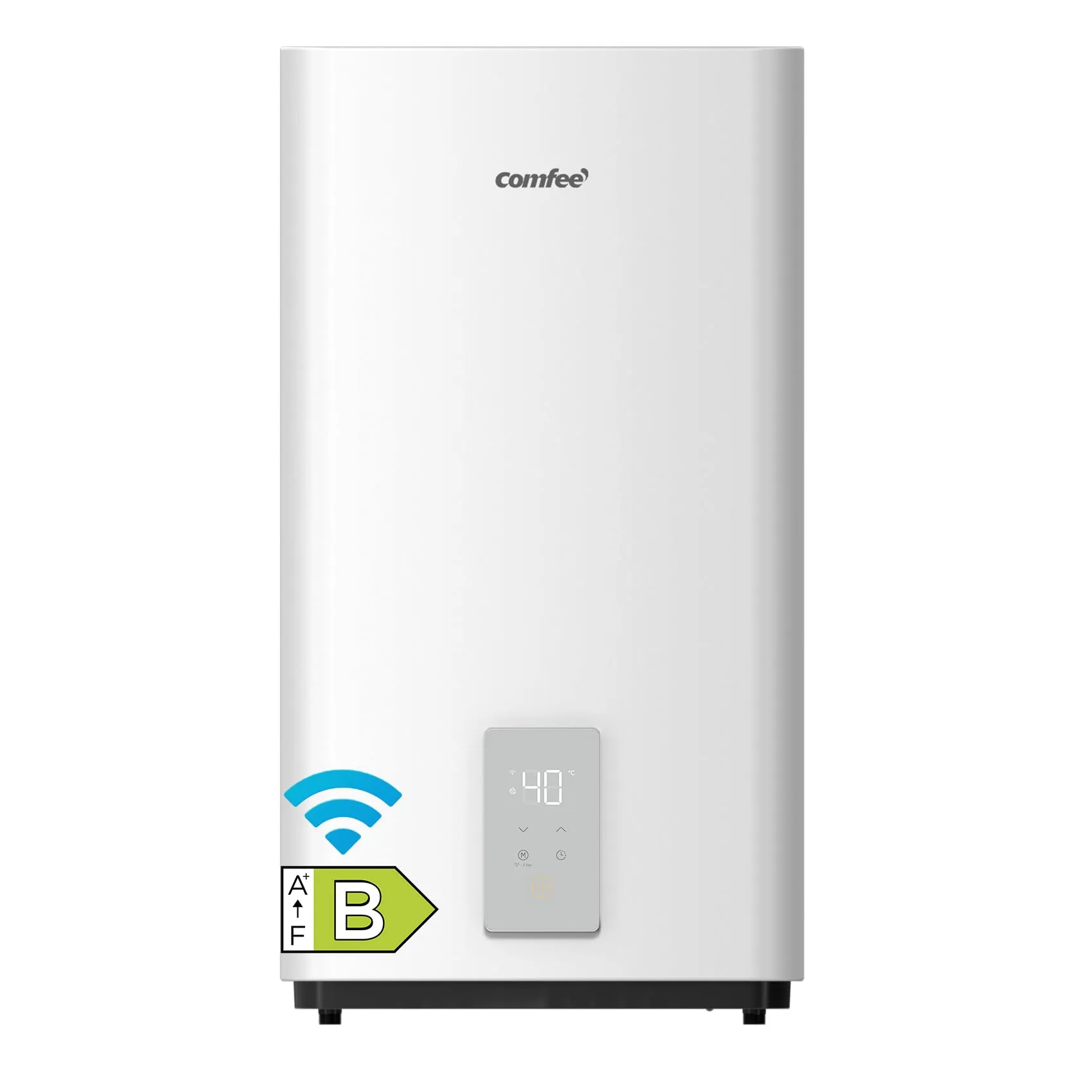 COMFEE Scaldabagno Elettrico 47L Sotto Lavello Doppia Tanica WiFi Bianco