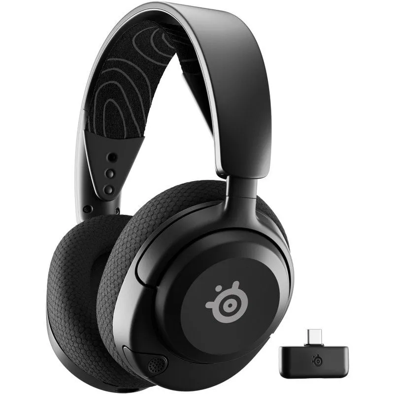 Steelseries Arctis Nova 5 Cuffie da gioco multipiattaforma wireless nere