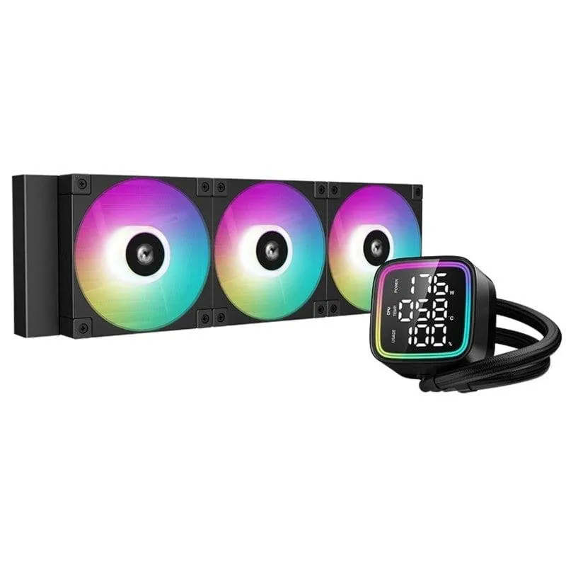 Raffreddamento Liquido DeepCool LD360 360mm 3 Ventole ARGB Nero
