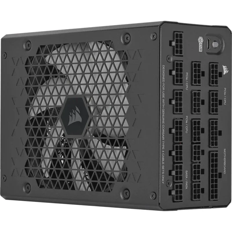Corsair HXi Series HX1500i ATX 3.1 PCIe 5.1 1500W 80 Plus Platinum Modular