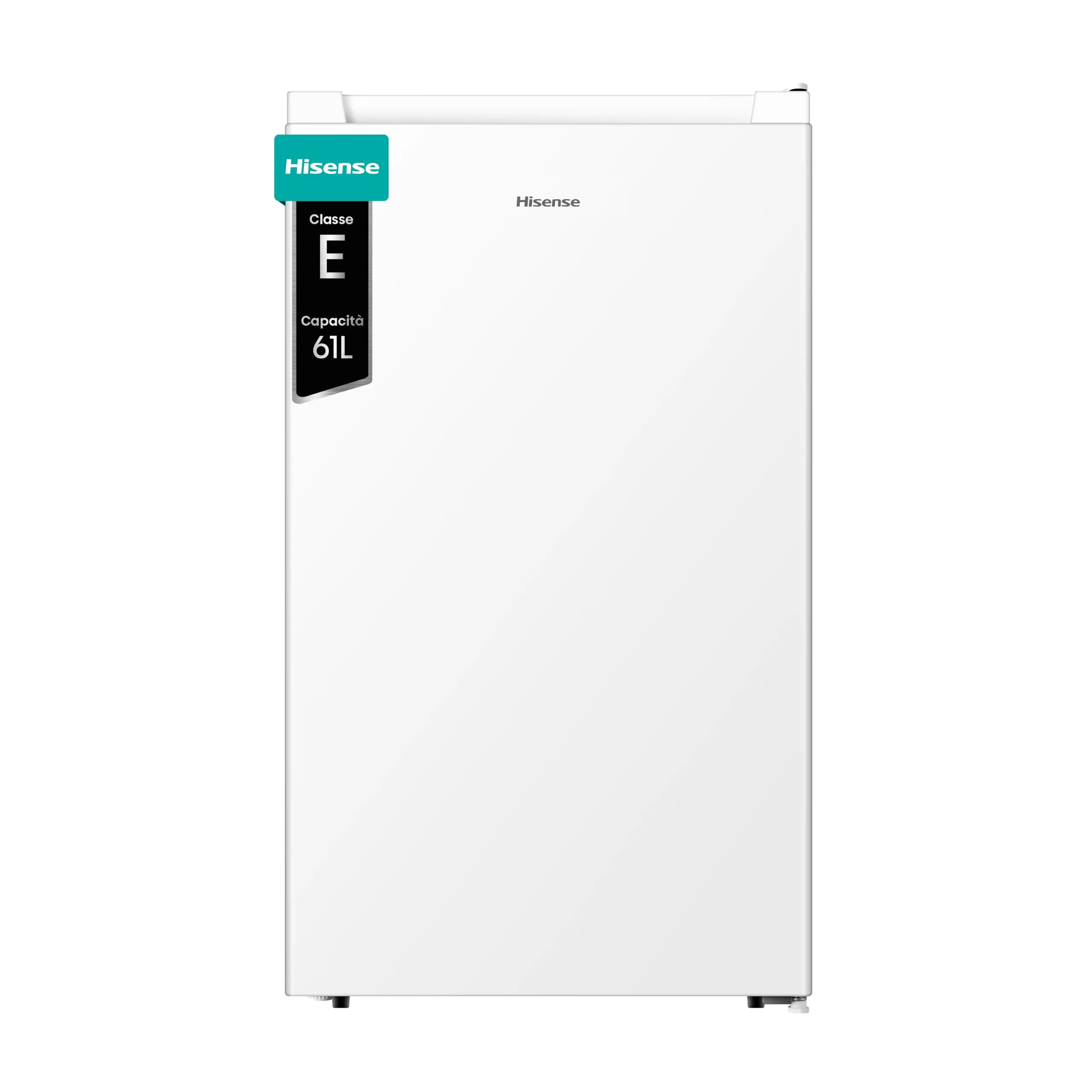 Hisense FV78D4AWE Congelatore Monoporta Verticale a libera installazione, 3 Cassetti, Capacità 61 Litri, Classe E, Bianco