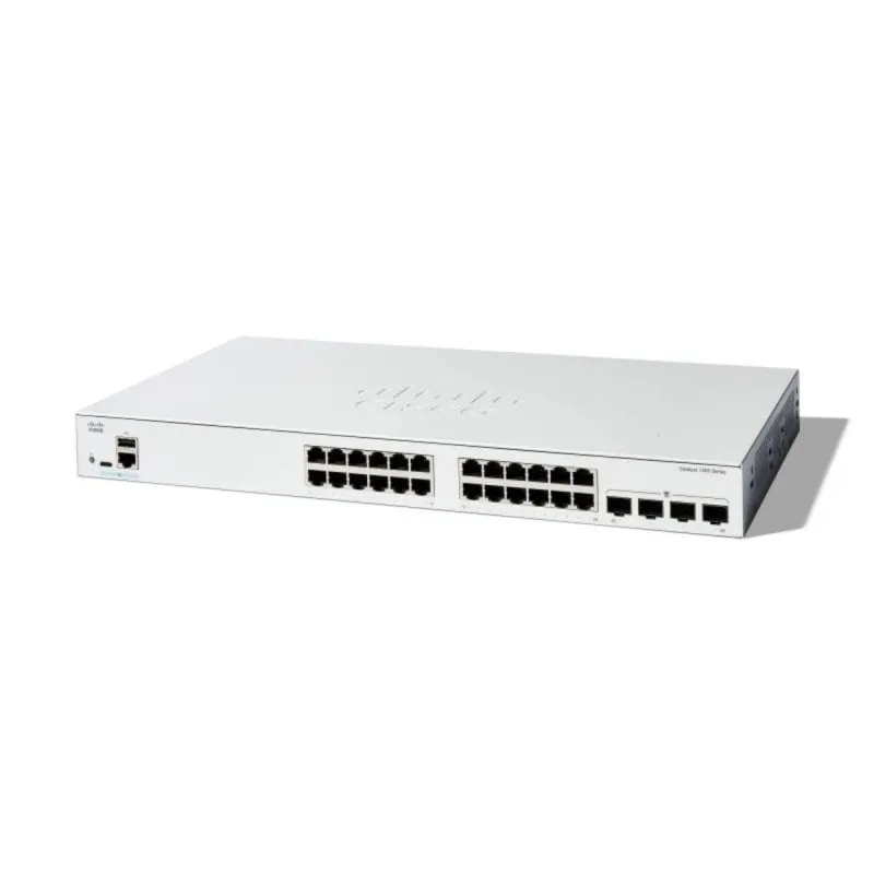 Switch Gestito Cisco C1300-24T-4G L2/L3 24 Porte Gigabit Ethernet 4 Moduli SFP Switch Gestito Cisco C1300-24T-4G L2/L3 24 Porte Gigabit Ethernet 4 Moduli SFP