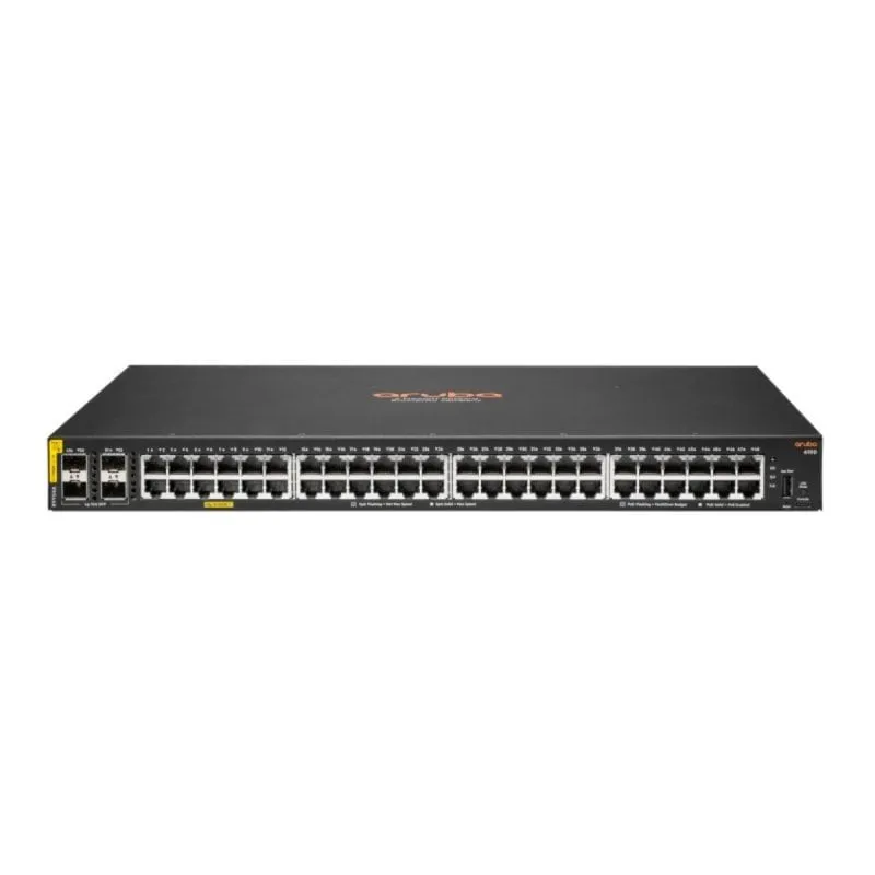 Switch HPE Aruba Networking CX 6100 48G Class4 PoE 4SFP+ 740W L3 Gigabit Ethernet Switch HPE Aruba Networking CX 6100 48G Class4 PoE 4SFP+ 740W L3 Gigabit Ethernet
