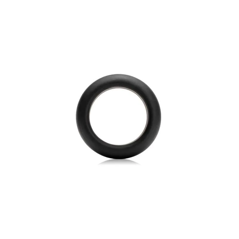 Anello per pene e testicoli JE JOUE Maximum Stretch Silicone nero silicone 2,54 cm