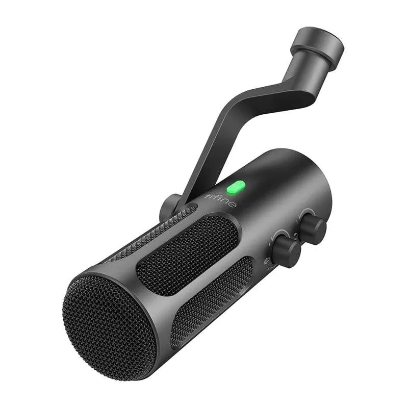 Microfono Fifine Tank3 USB-C XLR cardioide con controllo e mute tattile