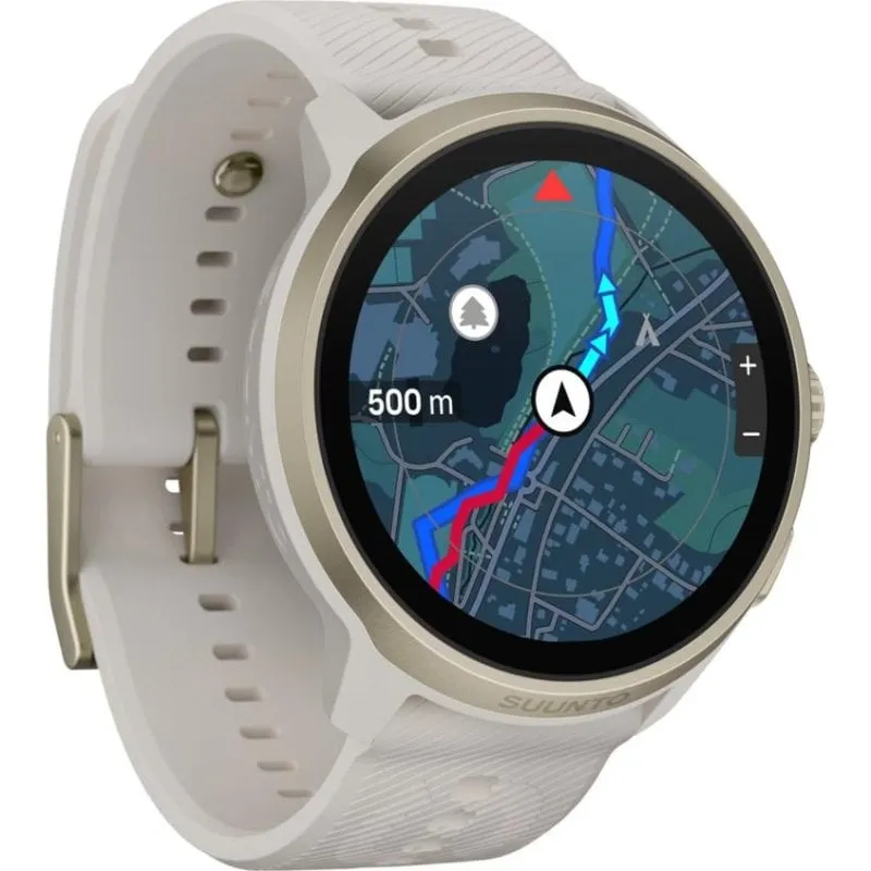 Suunto Run 2 Bluetooth GPS 46mm Grigio Cinturino Silicone Taglia Unica