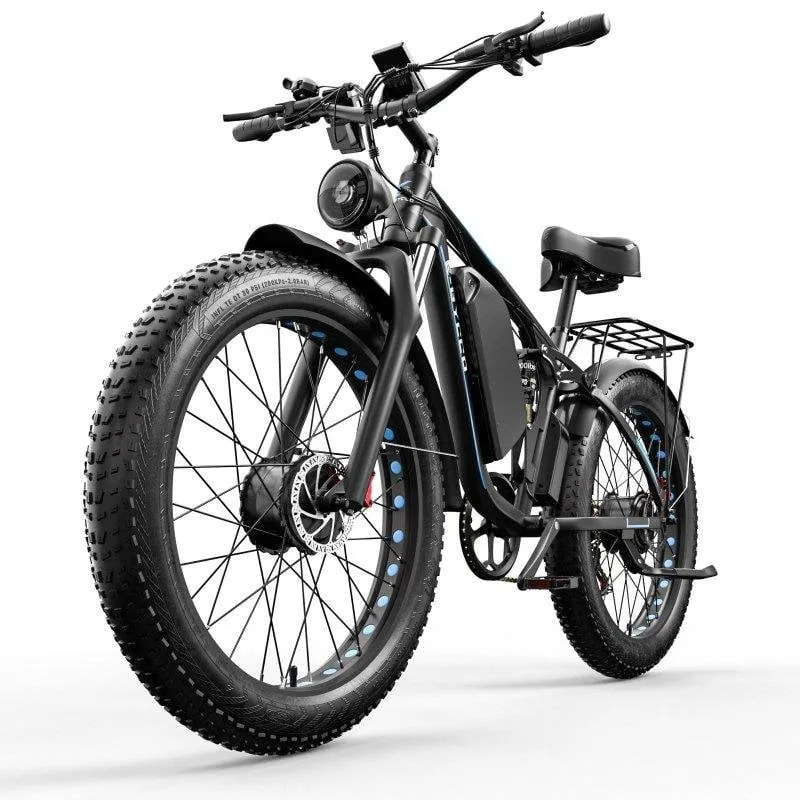 Bicicletta Elettrica E-Bycco EB7Pro 2000 W 48 V 23 Ah 26" Nera