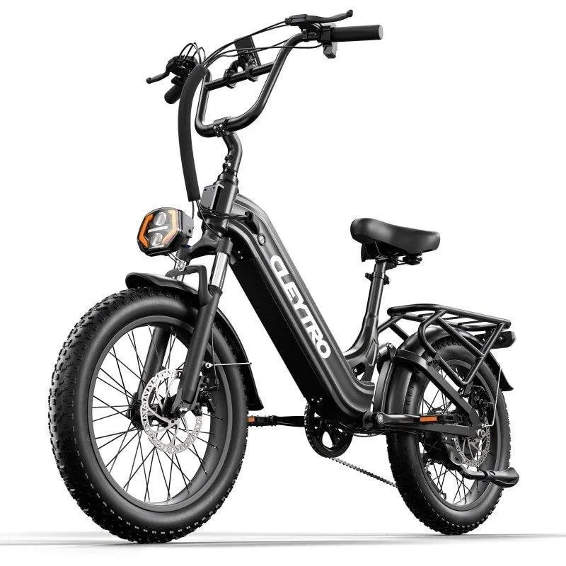 Bicicletta elettrica Cleytro XC20 20" 48 V 15,6 Ah nera