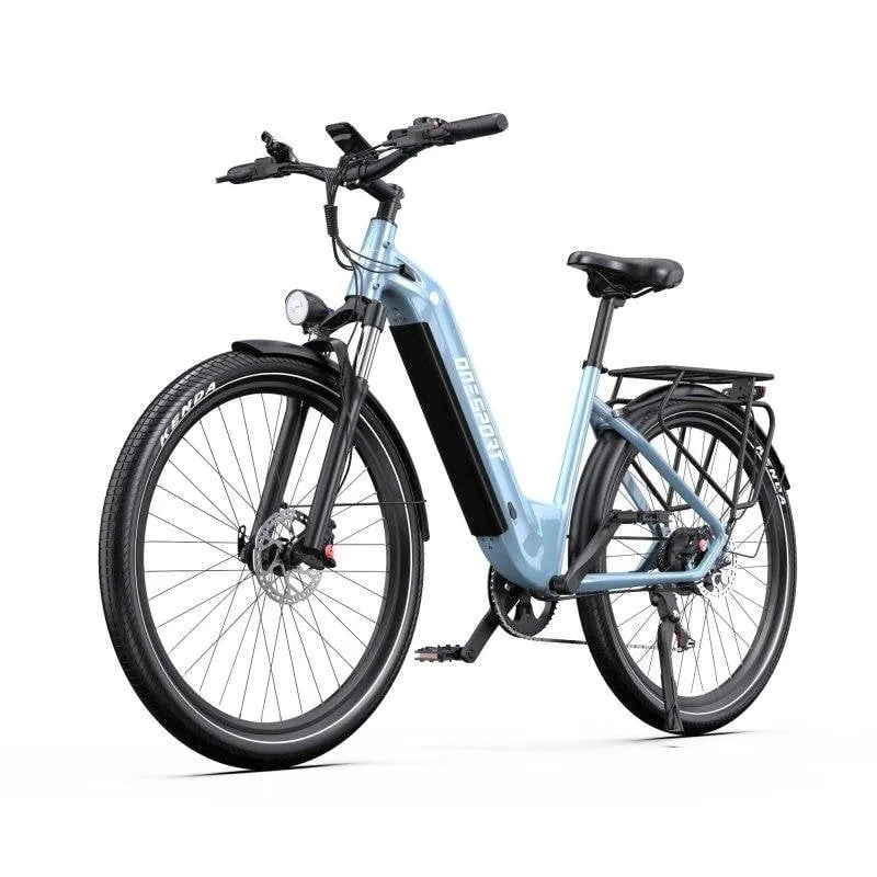 Bicicletta Elettrica Urbana Onesport WT05 Blu