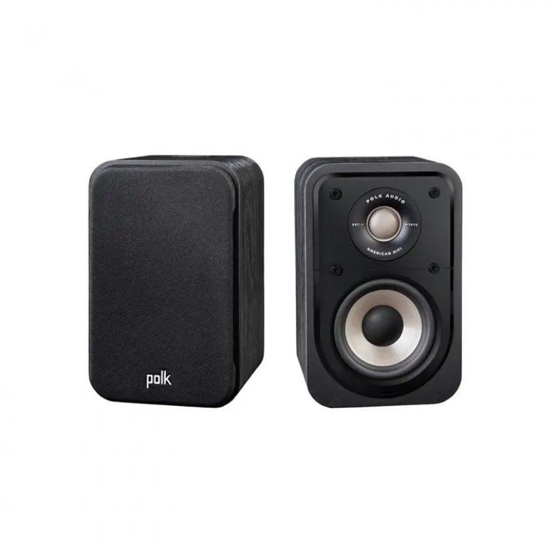 Polk Audio S10e Signature Coppia di diffusori da scaffale neri