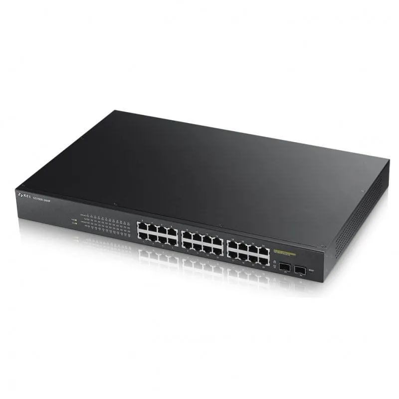 Switch gestito ZyXEL GS1900-24HP 24 porte Gigabit Ethernet + 2 SFP