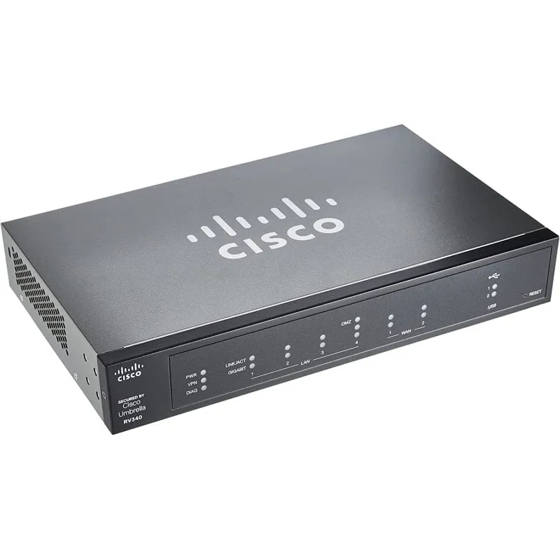 Router Cisco RV340 Dual WAN Gigabit Ethernet VPN Sicurezza Avanzata