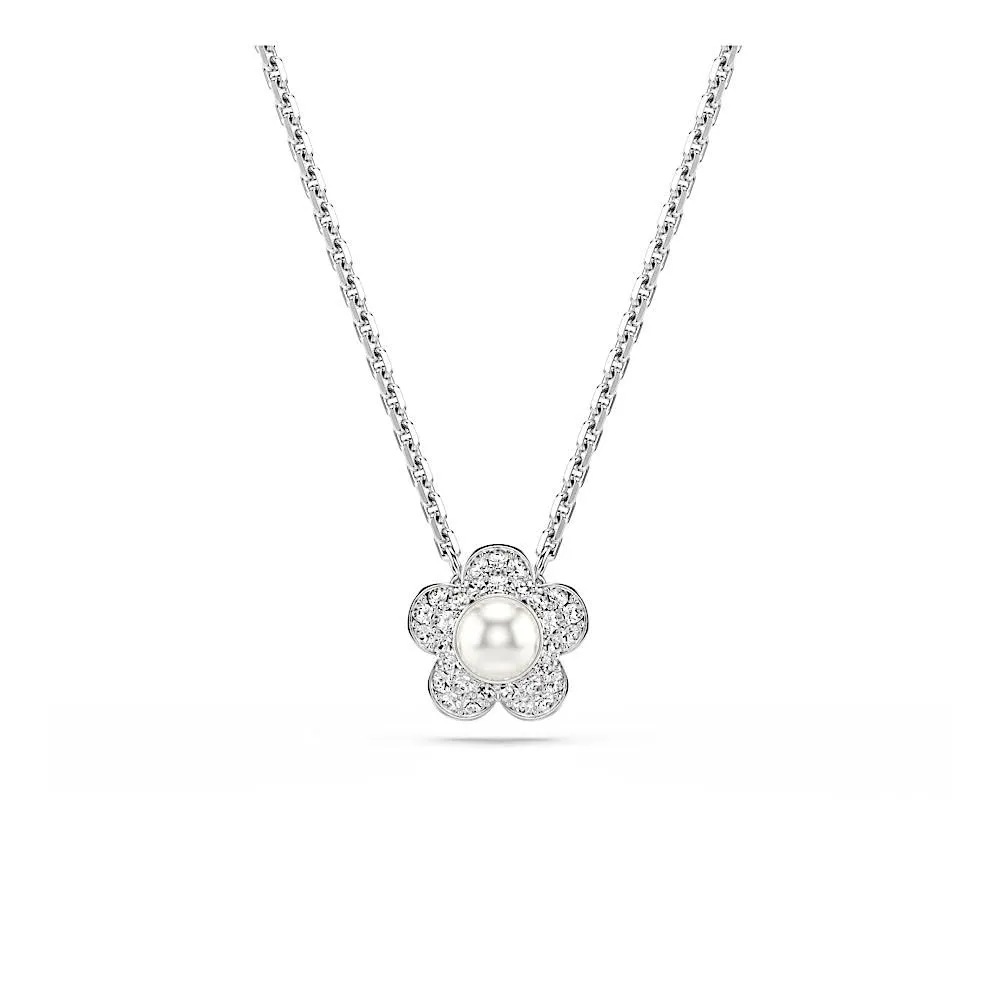 Swarovski Capsule 2026 Angelic Ciondolo, placcato rodio lucido con cristalli - P_145649
