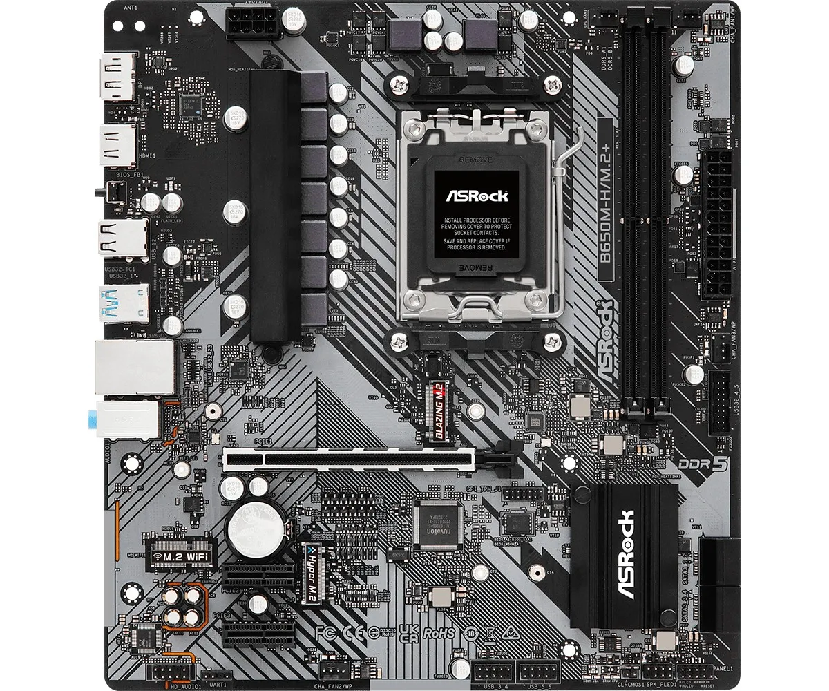 ASROCK B650M-H/M.2+ (AM5) (D)