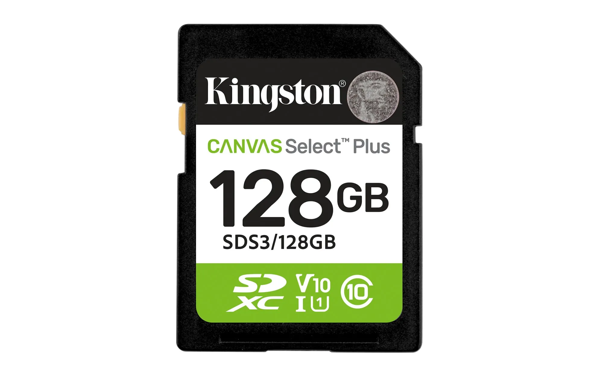 Kingston Technology 128GB SDXC Canvas Select Plus Gen3 150MB/s C10 UHS-I U1 V10