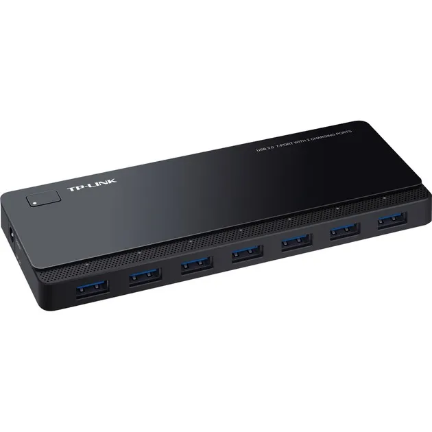 UH720 hub di interfaccia USB 3.2 Gen 1 (3.1 Gen 1) Micro-B 5000 Mbit/s Nero, Hub USB