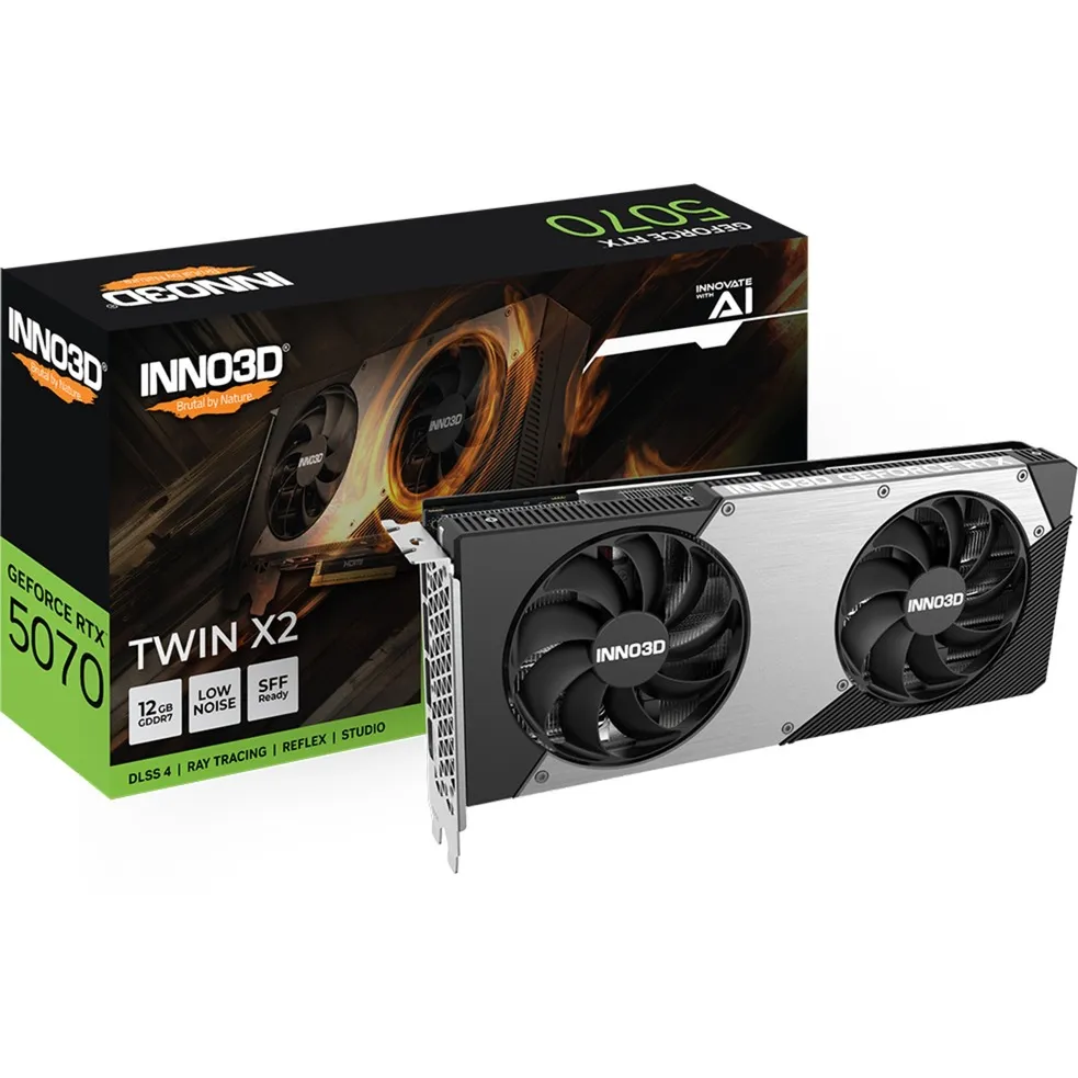 GeForce RTX 5070 TWIN X2, Scheda grafica