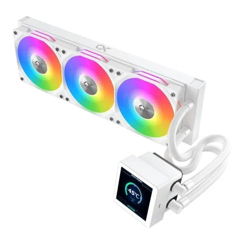 Refrigeración Líquida Xigmatek Connect 360 360mm 3 Ventiladores ARGB Schermo LCD