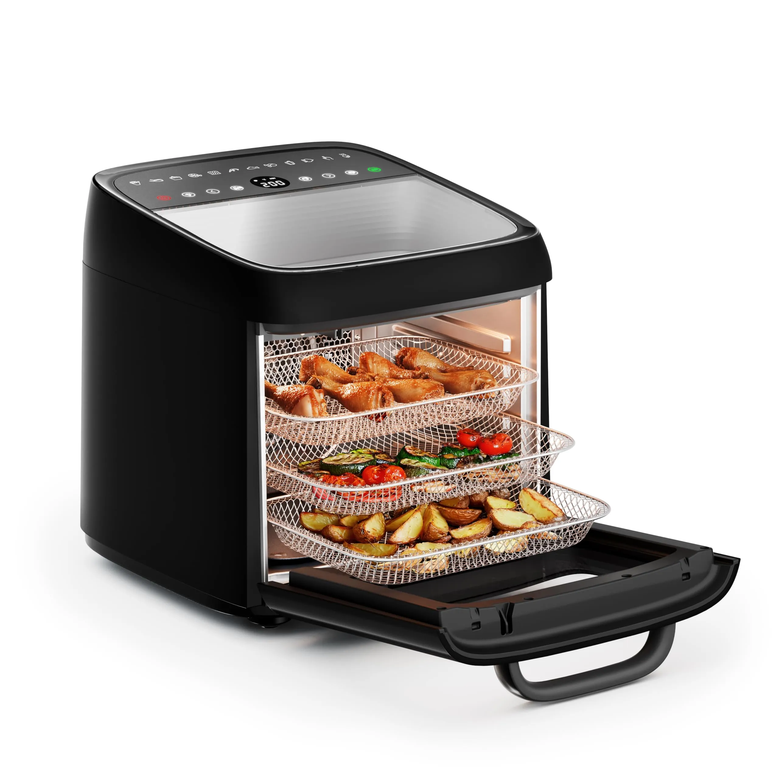 Princess Forno Friggitrice ad Aria, 12,6 L, 1800 W, 12 Programmi