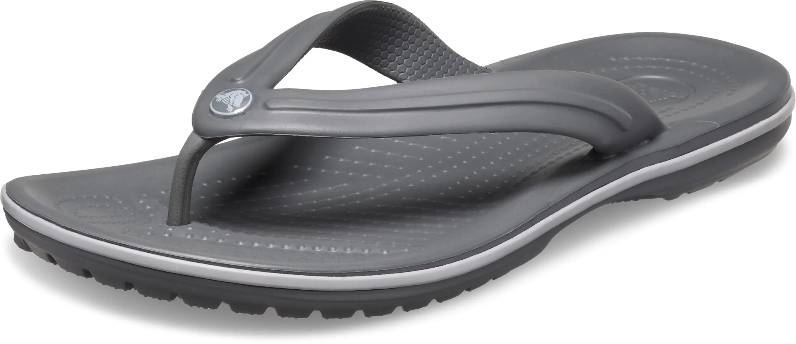 Crocs Crocband Infradito, Grigio Ardesia/Grigio Fumo, Unisex, EU 43-44