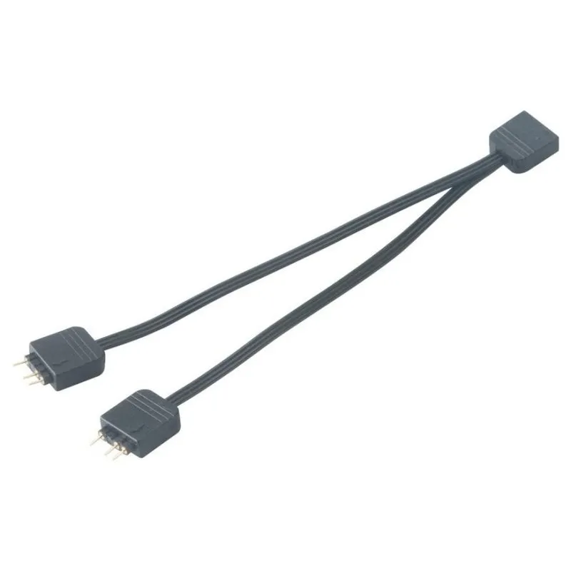 Cavo Splitter Addressable RGB Akasa AK-CBLD08-12BK 0,12 m Nero