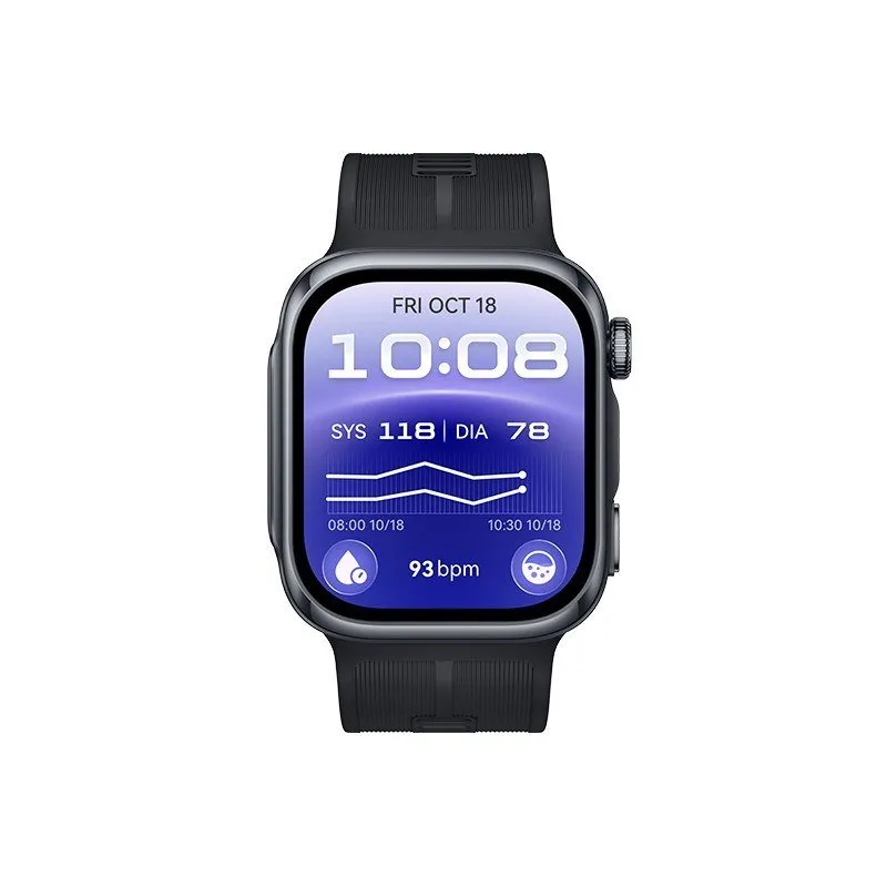 Huawei Smartwatch con monitoraggio della pressione arteriosa WATCH D3 Black