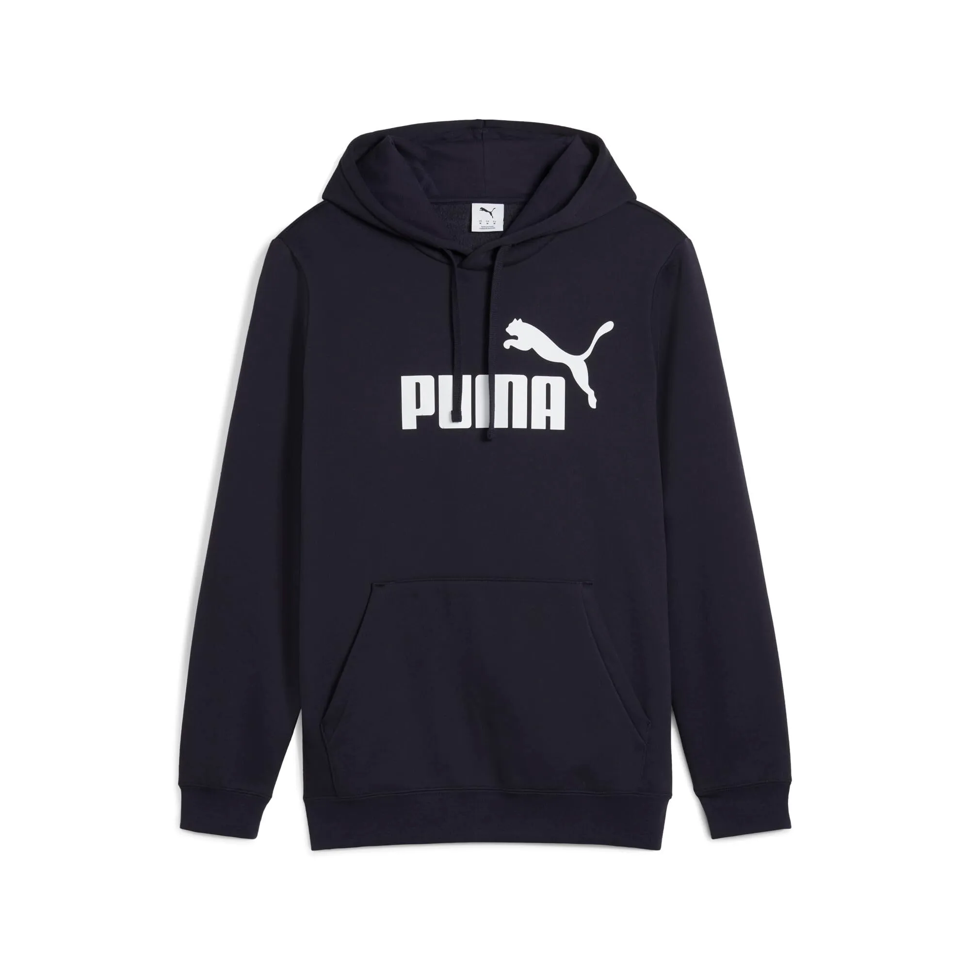 Puma Ess No. 1 Logo Hoodie FL, Felpe con Cappuccio Uomo, New Navy,