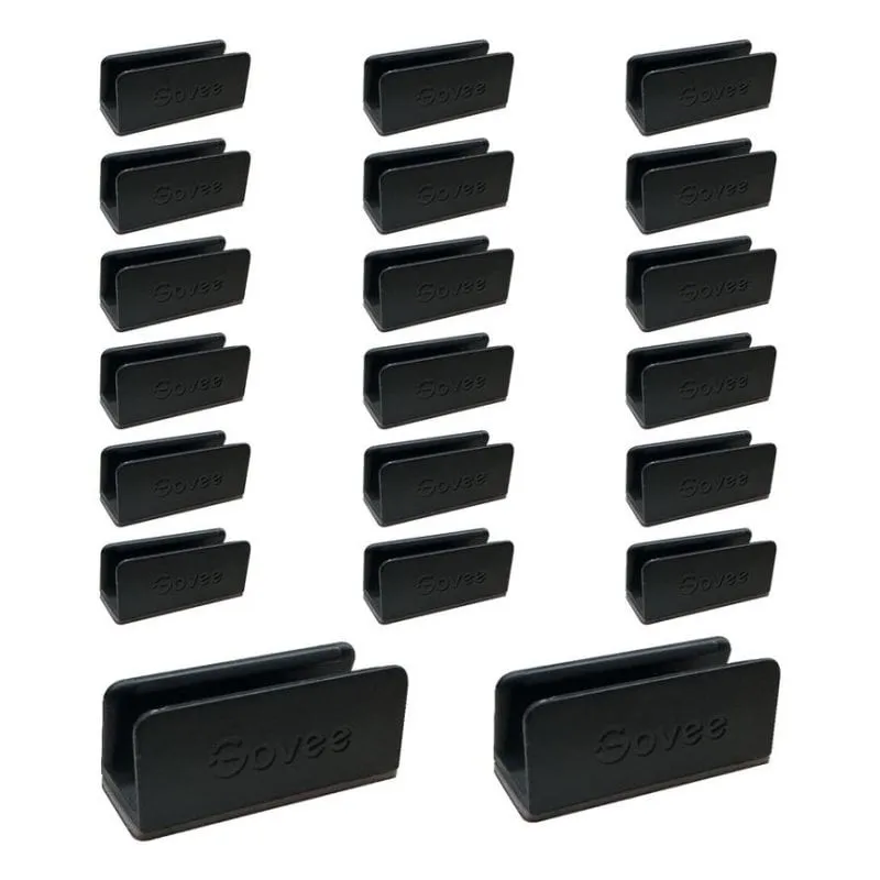 Clip di montaggio Govee H10D1001 per Neon Rope Light 2, Pack 20 unità