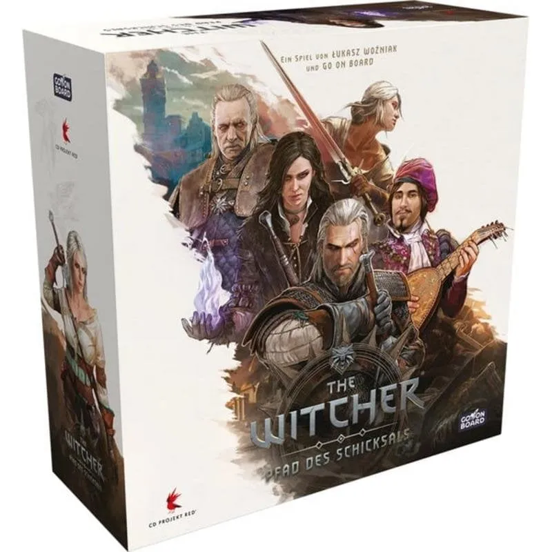 Gioco da tavolo Asmodee The Witcher Sentiero del Destino Edizione Deluxe