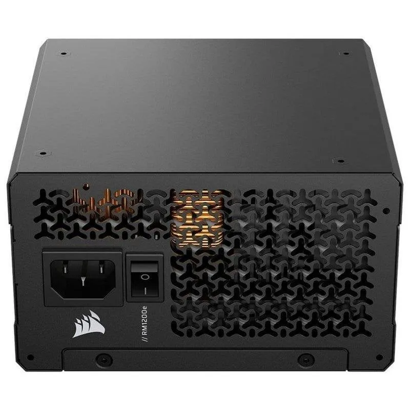 Alimentatore Corsair RM1200e 1200W modulare Certificazione Cybenetics Platinum ventola silenziosa