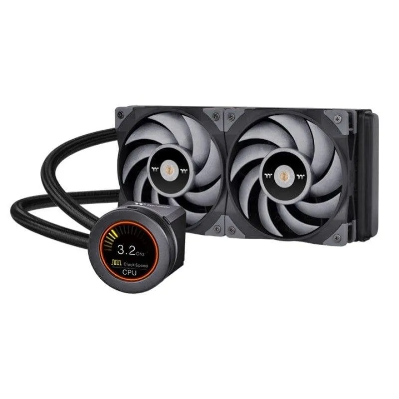 Raffreddamento a liquido Thermaltake Toughliquid Ultra 240 mm 2 ventole LCD