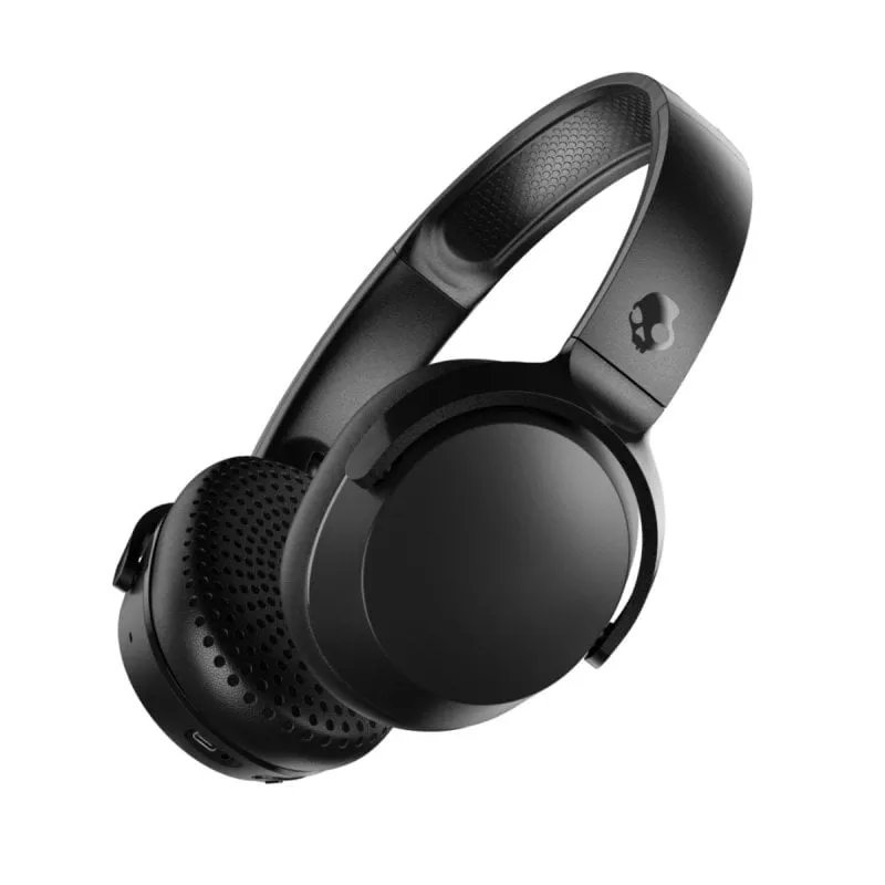 Cuffie Bluetooth wireless Skullcandy Riff 2 per musica e uso quotidiano (nere)