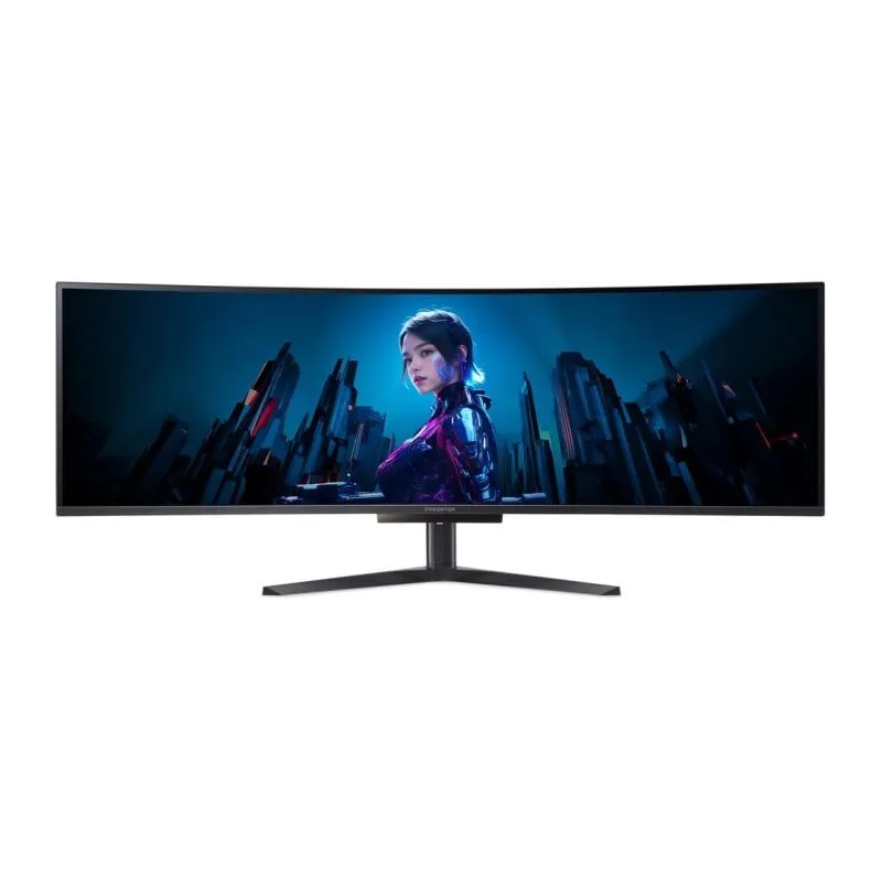 Monitor PC Acer Predator X49 Xbmipphuzx 49" Dual QHD 240Hz QD-OLED Curvo Regolabile