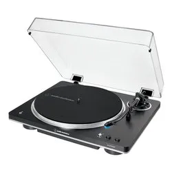 Giradischi FULLY AUTOMATIC Black e Silver AT LP70XBTBS