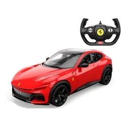 Radiocomando Ferrari Purosangue 2,4 GHz scala 1:14 (30x15x10cm) RASTAR Rosso 63905