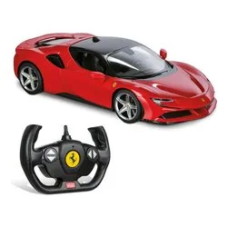 Radiocomando Ferrari SF90 stradale 2,4 GHz scala 1:14 (33cm) RASTAR Rosso 63659