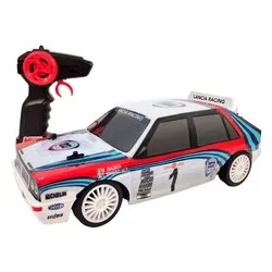 Radiocomando Lancia Delta HF integrale Martini 2,4 GHz scala 1:14 (30x12x11cm) MONDO MOTORS 63907