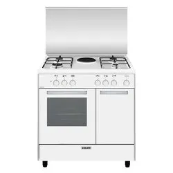 Cucina gas 4+1 zone Forno elettrico ALPHA AR856EX Bianco Classe A (80x50x95cm)