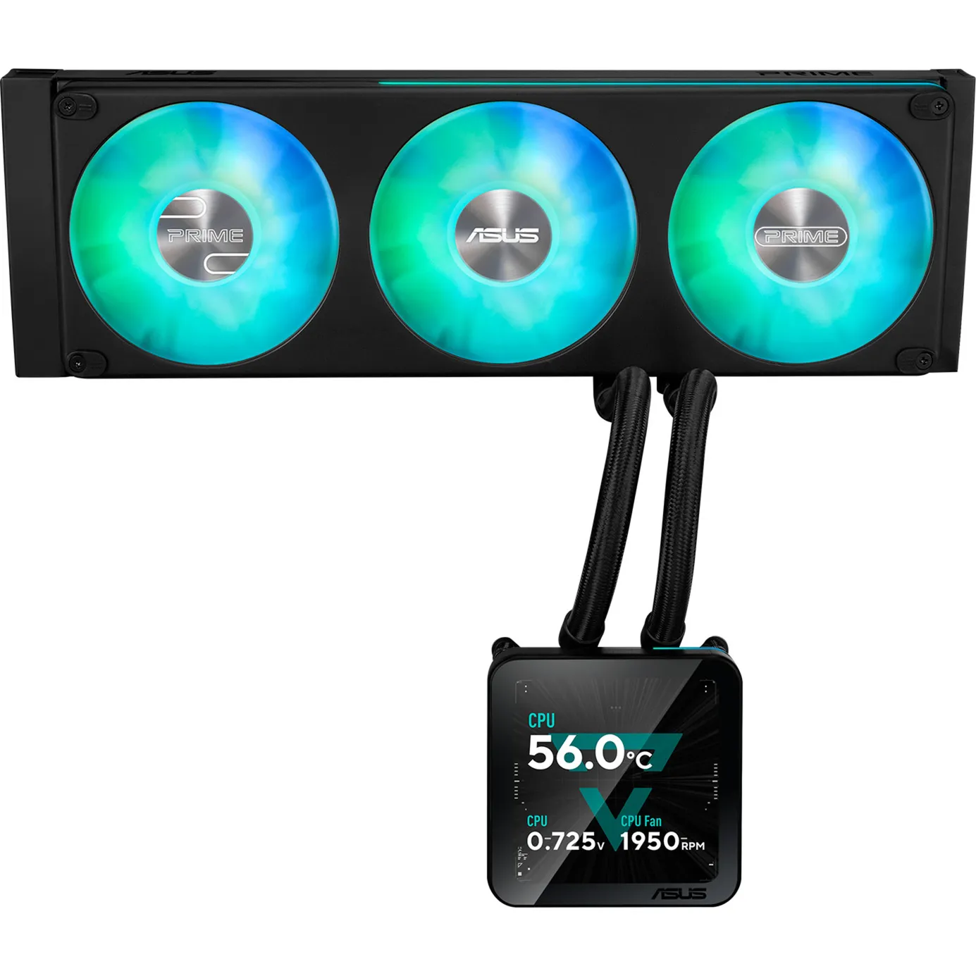Prime SLC II 360 ARGB LCD, Raffreddamento ad acqua