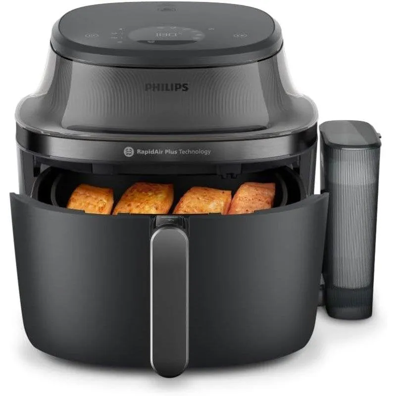 Friggitrice ad Aria Philips Serie 5000 Finestra 7,2 L 2000 W con Vapore