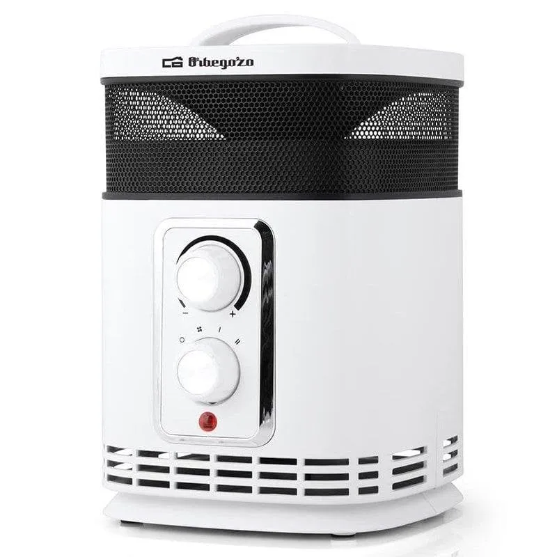 Riscaldatore ceramico Orbegozo CR 6025 1500W 360° Sicurezza