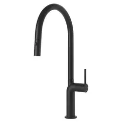 Miscelatore lavello doccetta estraibile STELO Matt black 60303 299