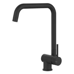 Miscelatore lavello canna abbattibile OXYGENE Matt black 50311 299