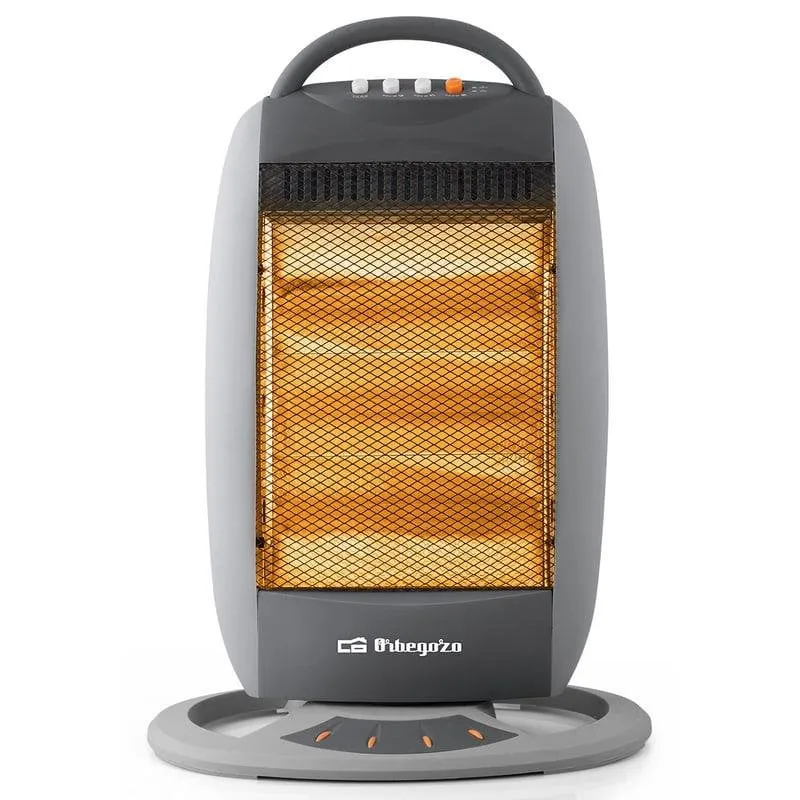 Stufa Elettrica Alogena Orbegozo BP 5008 1.200W con Sicurezza Antiribaltamento