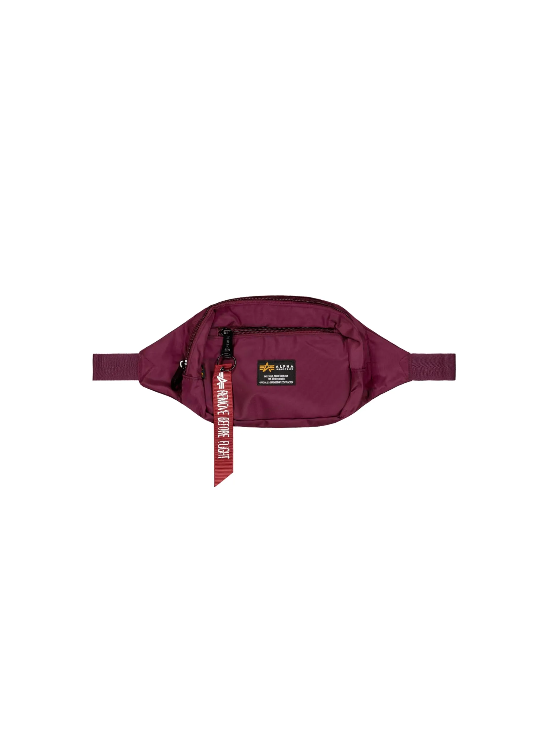 Alpha Industries Crew Waist Bag Marsupio unisex Burgundy