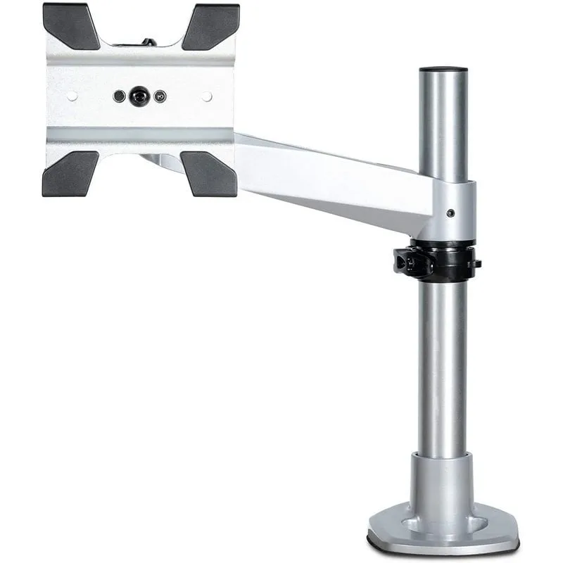StarTech.com Braccio per monitor da tavolo per Display VESA o Apple iMac/Thunderbolt o Ultrawide fino a 44"/14Kg - Supporto da tavolo singolo ad altezza regolabile per monitor da scrivania - Morsetto/gommino
