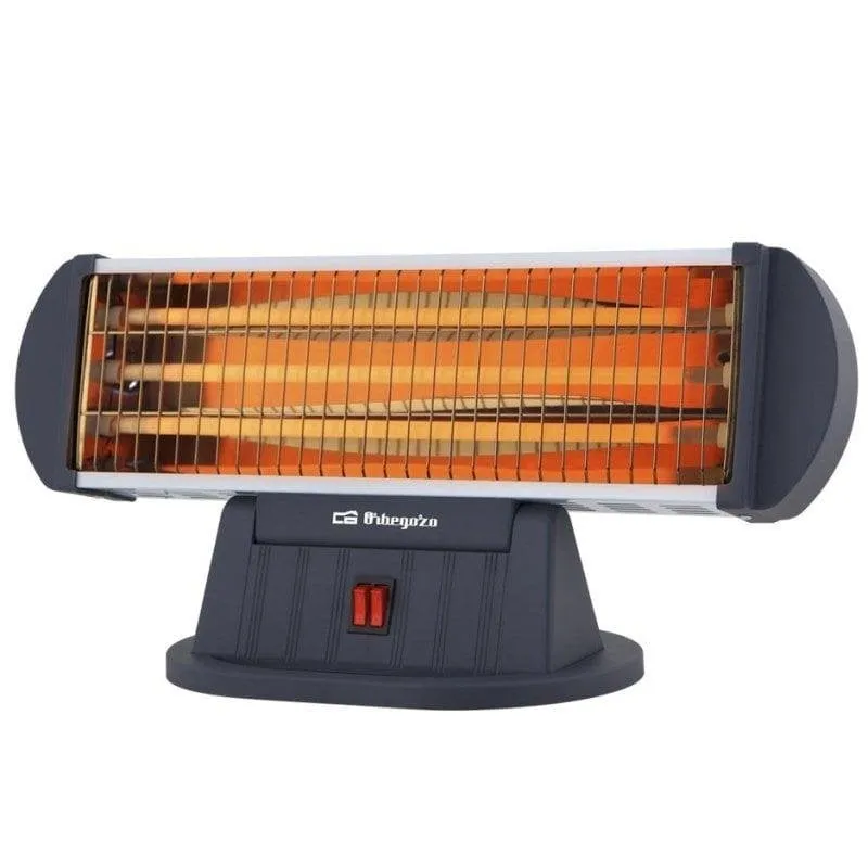 Stufa Elettrica al Quarzo Orbegozo BP 0204 1.200W con Sicurezza Antiribaltamento