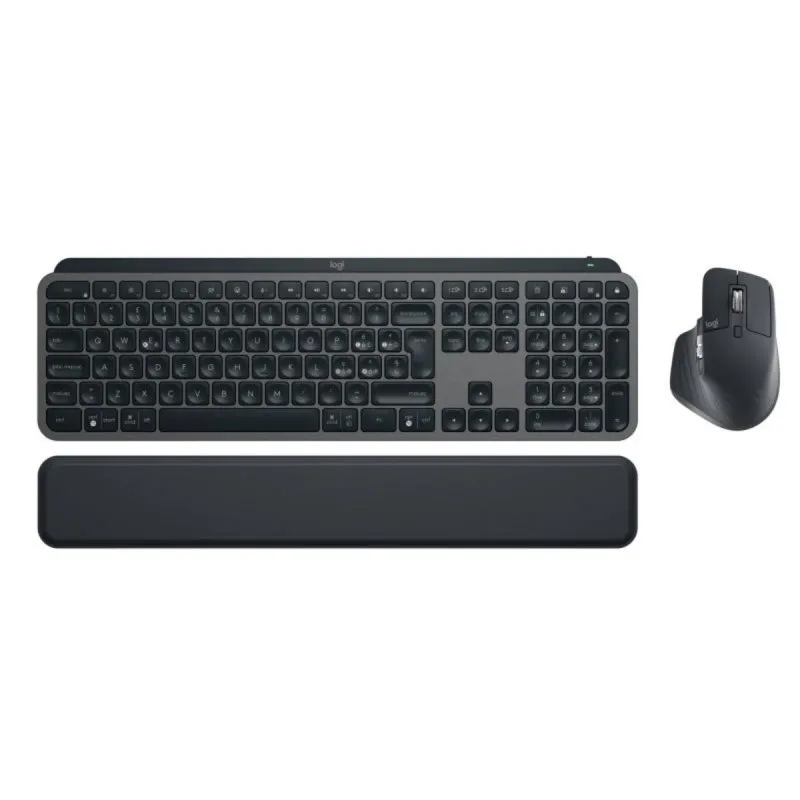 Tastiera a forbice Logitech MX Keys Combo for Business Gen 2 Layout IT retroilluminata LED Bluetooth mouse incluso